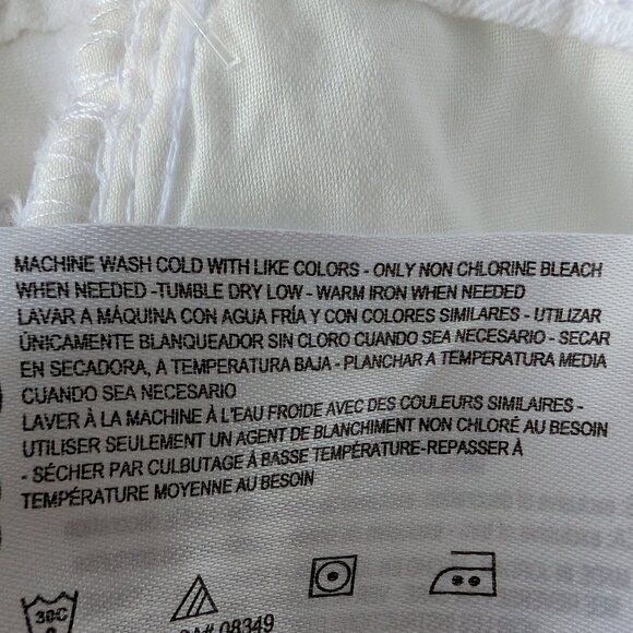 Gloria Vanderbilt Shape Effect Tummy Sculpt Jeans White Size 16 $20.00 NWT - Picture 13 of 13